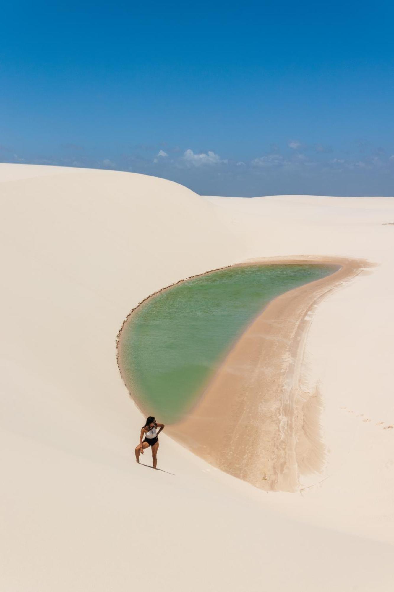 Quintal De Areias Hotel Santo Amaro do Maranhao Exterior foto